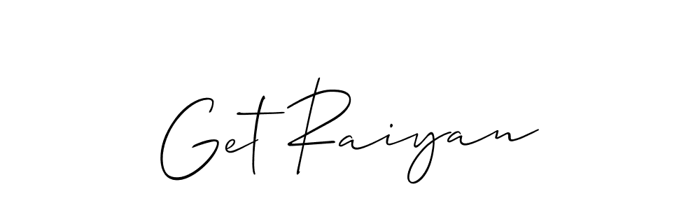 if you are searching for the best signature style for your name Get Raiyan. so please give up your signature search. here we have designed multiple signature styles  using Allison_Script. Get Raiyan signature style 2 images and pictures png