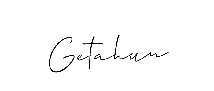 Here are the top 10 professional signature styles for the name Getahun. These are the best autograph styles you can use for your name. Getahun signature style 2 images and pictures png