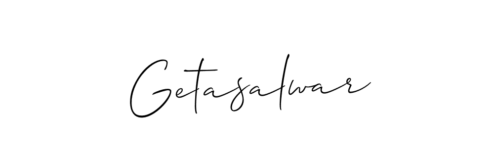 Once you've used our free online signature maker to create your best signature Allison_Script style, it's time to enjoy all of the benefits that Getasalwar name signing documents. Getasalwar signature style 2 images and pictures png