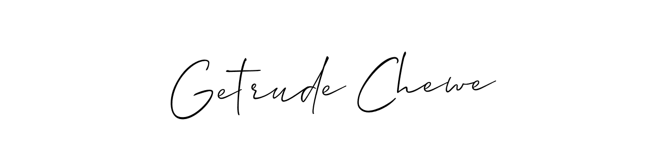 You can use this online signature creator to create a handwritten signature for the name Getrude Chewe. This is the best online autograph maker. Getrude Chewe signature style 2 images and pictures png