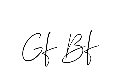 if you are searching for the best signature style for your name Gf Bf. so please give up your signature search. here we have designed multiple signature styles  using Allison_Script. Gf Bf signature style 2 images and pictures png