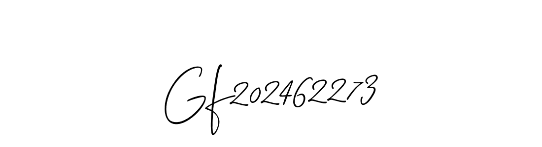 Make a beautiful signature design for name Gf202462273. With this signature (Allison_Script) style, you can create a handwritten signature for free. Gf202462273 signature style 2 images and pictures png