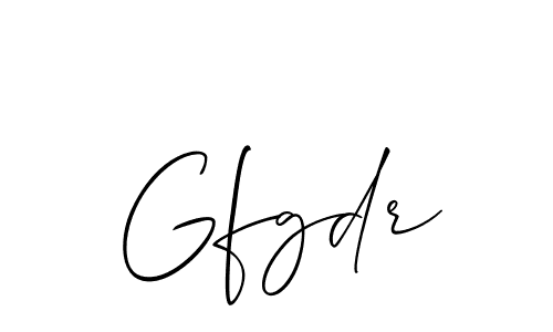 The best way (Allison_Script) to make a short signature is to pick only two or three words in your name. The name Gfgdr include a total of six letters. For converting this name. Gfgdr signature style 2 images and pictures png