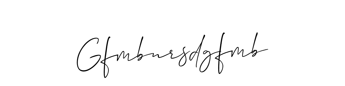 This is the best signature style for the Gfmbnrsdgfmb name. Also you like these signature font (Allison_Script). Mix name signature. Gfmbnrsdgfmb signature style 2 images and pictures png
