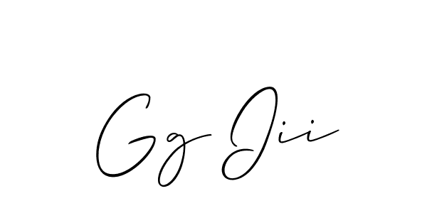 How to Draw Gg Iii signature style? Allison_Script is a latest design signature styles for name Gg Iii. Gg Iii signature style 2 images and pictures png