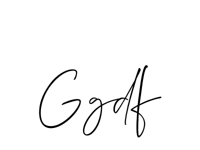 Make a beautiful signature design for name Ggdf. Use this online signature maker to create a handwritten signature for free. Ggdf signature style 2 images and pictures png