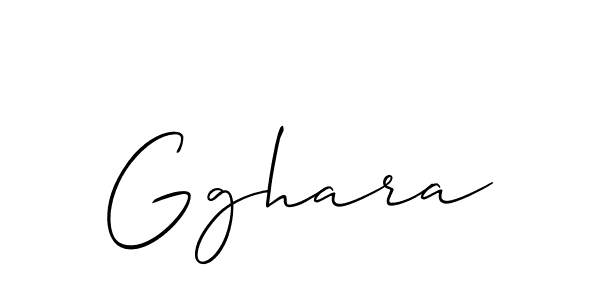 How to Draw Gghara signature style? Allison_Script is a latest design signature styles for name Gghara. Gghara signature style 2 images and pictures png