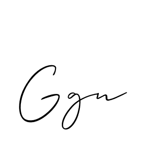 Make a beautiful signature design for name Ggn. Use this online signature maker to create a handwritten signature for free. Ggn signature style 2 images and pictures png