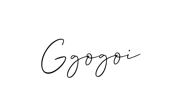 Ggogoi stylish signature style. Best Handwritten Sign (Allison_Script) for my name. Handwritten Signature Collection Ideas for my name Ggogoi. Ggogoi signature style 2 images and pictures png
