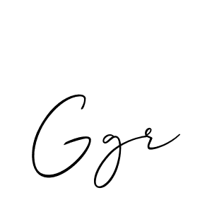 Allison_Script is a professional signature style that is perfect for those who want to add a touch of class to their signature. It is also a great choice for those who want to make their signature more unique. Get Ggr name to fancy signature for free. Ggr signature style 2 images and pictures png