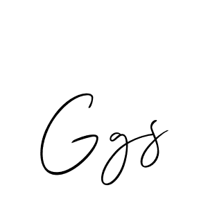 Make a beautiful signature design for name Ggs. Use this online signature maker to create a handwritten signature for free. Ggs signature style 2 images and pictures png