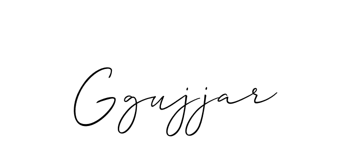 Ggujjar stylish signature style. Best Handwritten Sign (Allison_Script) for my name. Handwritten Signature Collection Ideas for my name Ggujjar. Ggujjar signature style 2 images and pictures png