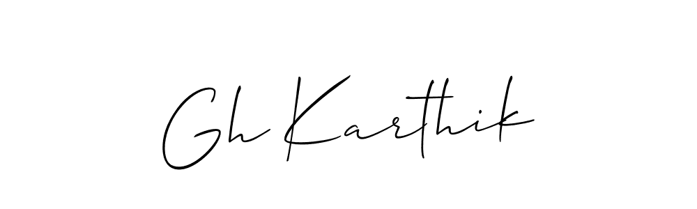 Check out images of Autograph of Gh Karthik name. Actor Gh Karthik Signature Style. Allison_Script is a professional sign style online. Gh Karthik signature style 2 images and pictures png