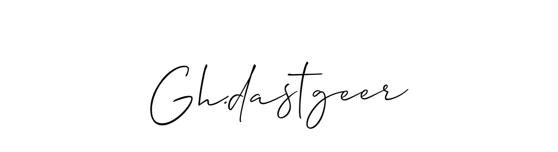 Gh.dastgeer stylish signature style. Best Handwritten Sign (Allison_Script) for my name. Handwritten Signature Collection Ideas for my name Gh.dastgeer. Gh.dastgeer signature style 2 images and pictures png