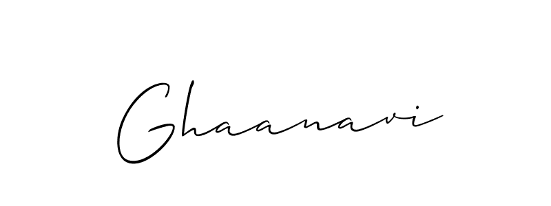 Best and Professional Signature Style for Ghaanavi. Allison_Script Best Signature Style Collection. Ghaanavi signature style 2 images and pictures png