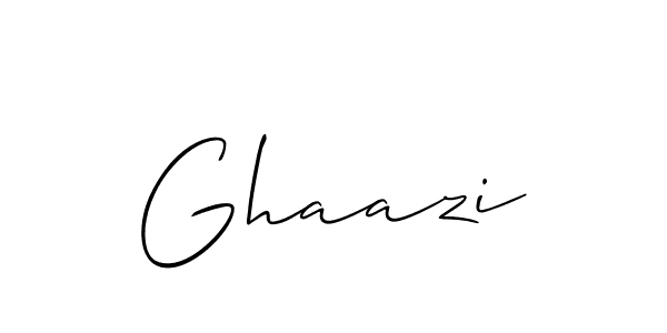 How to Draw Ghaazi signature style? Allison_Script is a latest design signature styles for name Ghaazi. Ghaazi signature style 2 images and pictures png