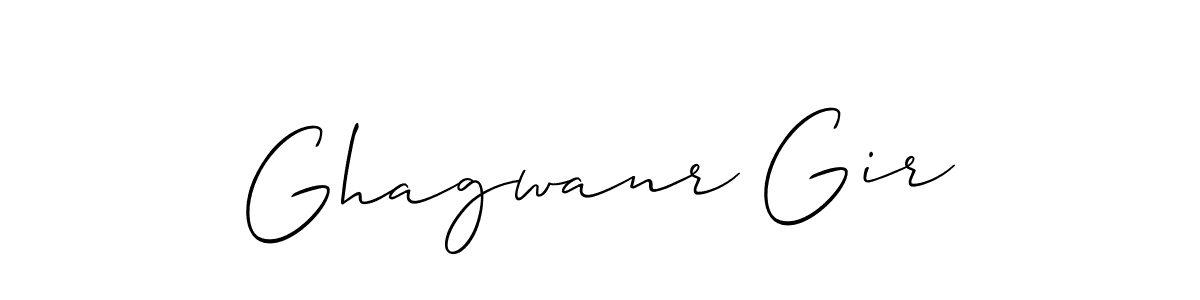 Also You can easily find your signature by using the search form. We will create Ghagwanr Gir name handwritten signature images for you free of cost using Allison_Script sign style. Ghagwanr Gir signature style 2 images and pictures png