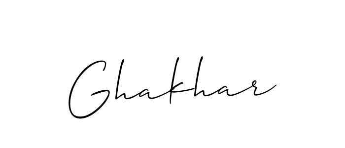 Make a beautiful signature design for name Ghakhar. Use this online signature maker to create a handwritten signature for free. Ghakhar signature style 2 images and pictures png