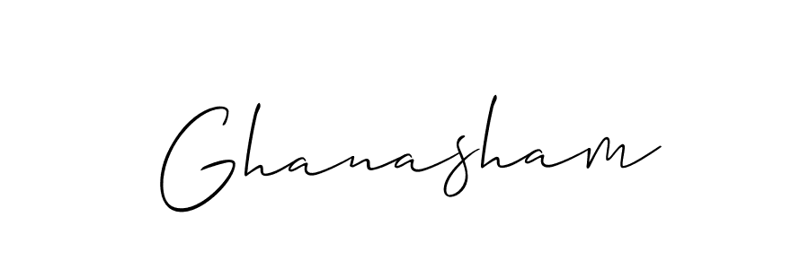 Similarly Allison_Script is the best handwritten signature design. Signature creator online .You can use it as an online autograph creator for name Ghanasham. Ghanasham signature style 2 images and pictures png