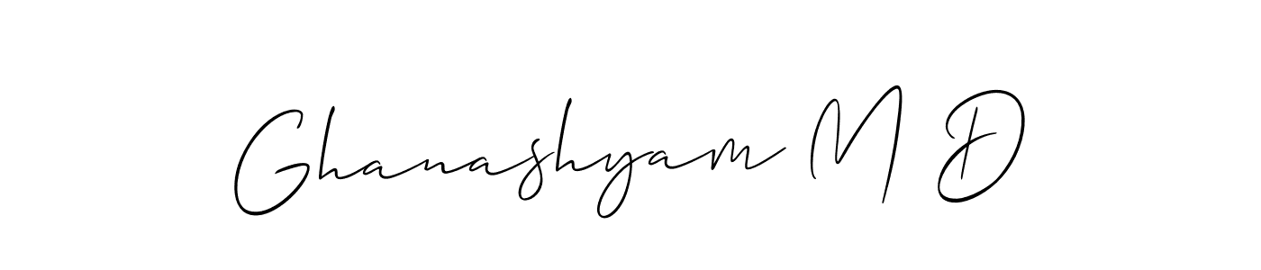 You can use this online signature creator to create a handwritten signature for the name Ghanashyam M D. This is the best online autograph maker. Ghanashyam M D signature style 2 images and pictures png
