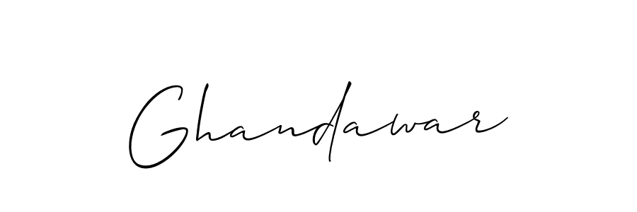 It looks lik you need a new signature style for name Ghandawar. Design unique handwritten (Allison_Script) signature with our free signature maker in just a few clicks. Ghandawar signature style 2 images and pictures png