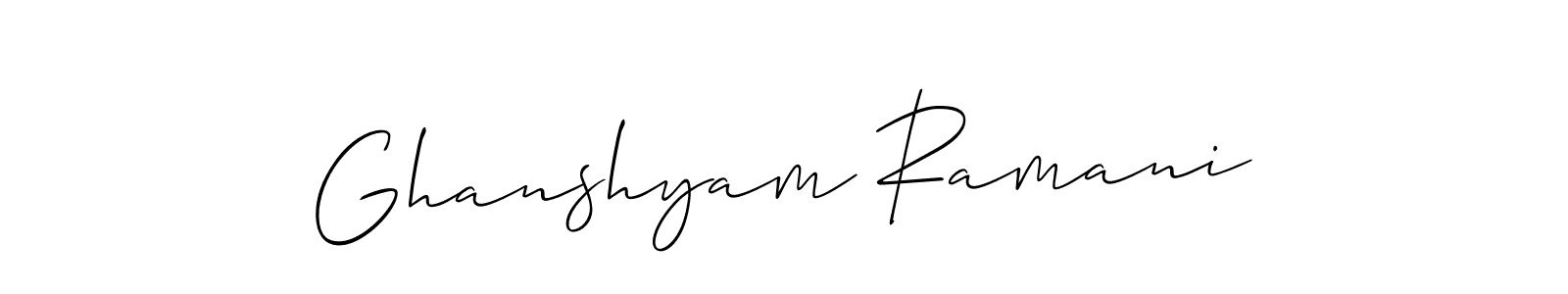 Check out images of Autograph of Ghanshyam Ramani name. Actor Ghanshyam Ramani Signature Style. Allison_Script is a professional sign style online. Ghanshyam Ramani signature style 2 images and pictures png