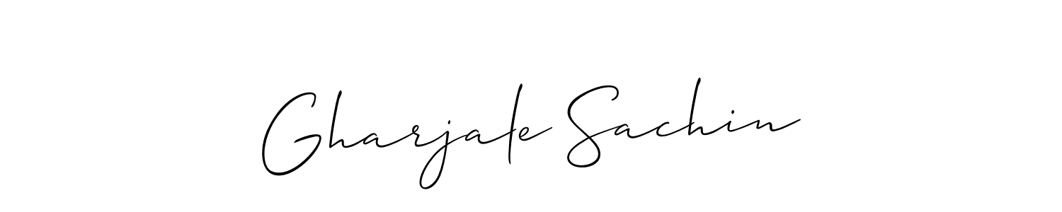 Also You can easily find your signature by using the search form. We will create Gharjale Sachin name handwritten signature images for you free of cost using Allison_Script sign style. Gharjale Sachin signature style 2 images and pictures png