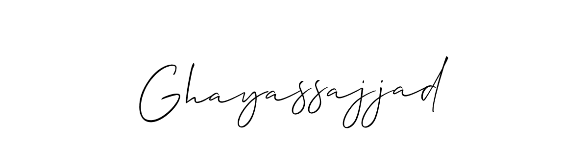 This is the best signature style for the Ghayassajjad name. Also you like these signature font (Allison_Script). Mix name signature. Ghayassajjad signature style 2 images and pictures png