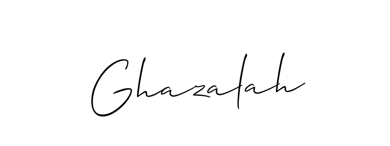 Here are the top 10 professional signature styles for the name Ghazalah. These are the best autograph styles you can use for your name. Ghazalah signature style 2 images and pictures png