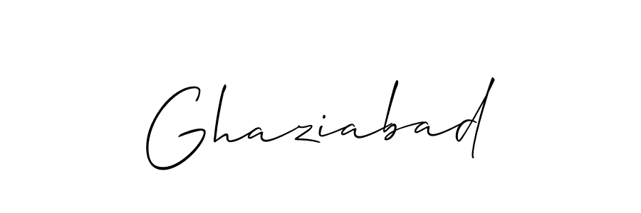 How to make Ghaziabad name signature. Use Allison_Script style for creating short signs online. This is the latest handwritten sign. Ghaziabad signature style 2 images and pictures png