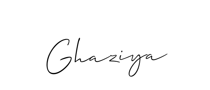 The best way (Allison_Script) to make a short signature is to pick only two or three words in your name. The name Ghaziya include a total of six letters. For converting this name. Ghaziya signature style 2 images and pictures png