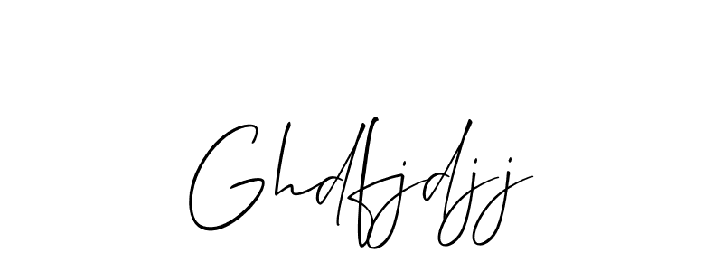 The best way (Allison_Script) to make a short signature is to pick only two or three words in your name. The name Ghdfjdjj include a total of six letters. For converting this name. Ghdfjdjj signature style 2 images and pictures png