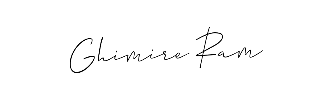 Once you've used our free online signature maker to create your best signature Allison_Script style, it's time to enjoy all of the benefits that Ghimire Ram name signing documents. Ghimire Ram signature style 2 images and pictures png