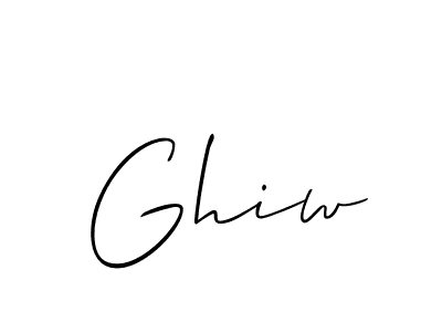 Check out images of Autograph of Ghiw name. Actor Ghiw Signature Style. Allison_Script is a professional sign style online. Ghiw signature style 2 images and pictures png