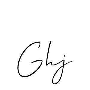 How to Draw Ghj signature style? Allison_Script is a latest design signature styles for name Ghj. Ghj signature style 2 images and pictures png