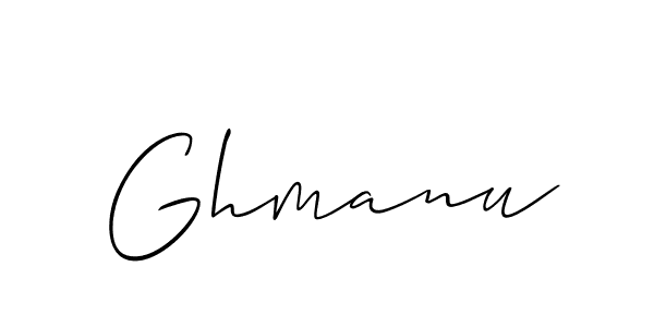 Also You can easily find your signature by using the search form. We will create Ghmanu name handwritten signature images for you free of cost using Allison_Script sign style. Ghmanu signature style 2 images and pictures png