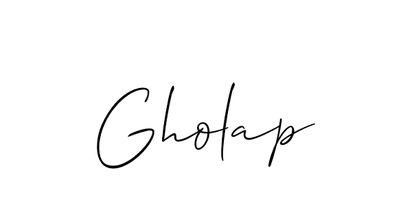 Once you've used our free online signature maker to create your best signature Allison_Script style, it's time to enjoy all of the benefits that Gholap name signing documents. Gholap signature style 2 images and pictures png