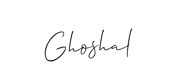 Once you've used our free online signature maker to create your best signature Allison_Script style, it's time to enjoy all of the benefits that Ghoshal name signing documents. Ghoshal signature style 2 images and pictures png