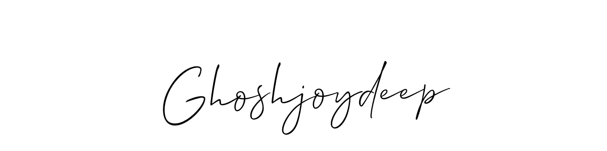 The best way (Allison_Script) to make a short signature is to pick only two or three words in your name. The name Ghoshjoydeep include a total of six letters. For converting this name. Ghoshjoydeep signature style 2 images and pictures png