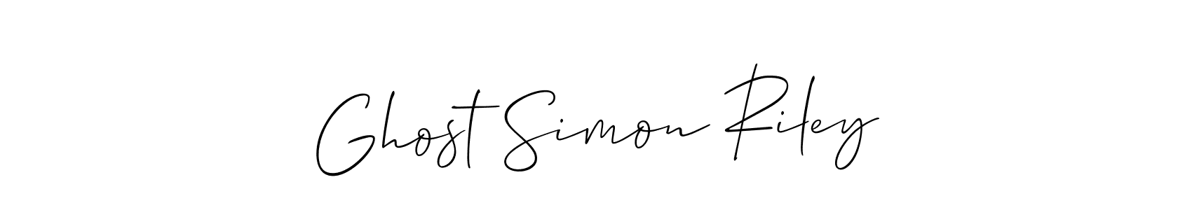 Allison_Script is a professional signature style that is perfect for those who want to add a touch of class to their signature. It is also a great choice for those who want to make their signature more unique. Get Ghost Simon Riley name to fancy signature for free. Ghost Simon Riley signature style 2 images and pictures png