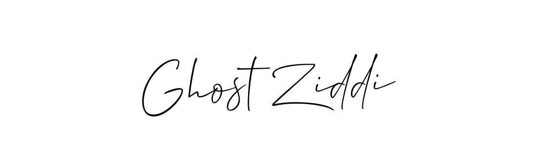 How to Draw Ghost Ziddi signature style? Allison_Script is a latest design signature styles for name Ghost Ziddi. Ghost Ziddi signature style 2 images and pictures png