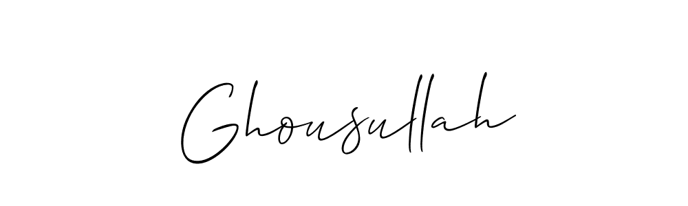 Best and Professional Signature Style for Ghousullah. Allison_Script Best Signature Style Collection. Ghousullah signature style 2 images and pictures png