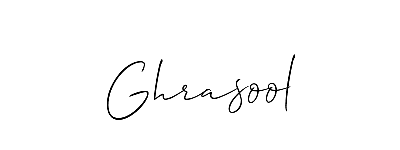 Once you've used our free online signature maker to create your best signature Allison_Script style, it's time to enjoy all of the benefits that Ghrasool name signing documents. Ghrasool signature style 2 images and pictures png