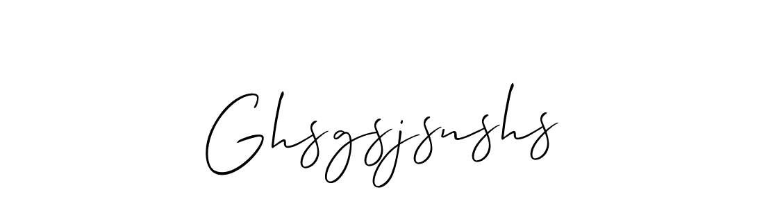 Ghsgsjsnshs stylish signature style. Best Handwritten Sign (Allison_Script) for my name. Handwritten Signature Collection Ideas for my name Ghsgsjsnshs. Ghsgsjsnshs signature style 2 images and pictures png