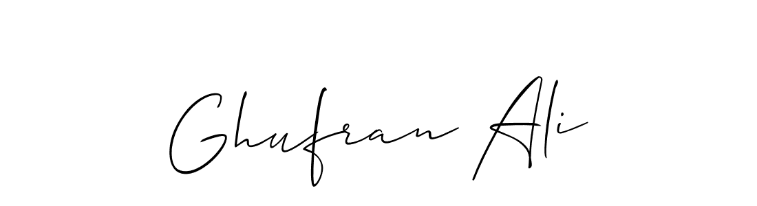 Once you've used our free online signature maker to create your best signature Allison_Script style, it's time to enjoy all of the benefits that Ghufran Ali name signing documents. Ghufran Ali signature style 2 images and pictures png