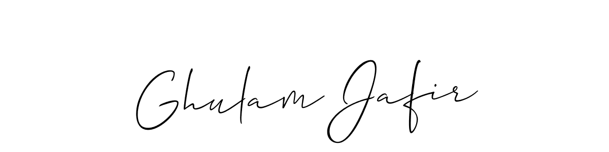 Best and Professional Signature Style for Ghulam Jafir. Allison_Script Best Signature Style Collection. Ghulam Jafir signature style 2 images and pictures png