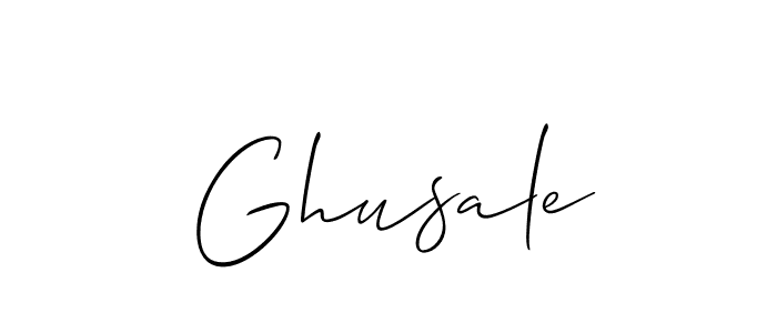 Similarly Allison_Script is the best handwritten signature design. Signature creator online .You can use it as an online autograph creator for name Ghusale. Ghusale signature style 2 images and pictures png