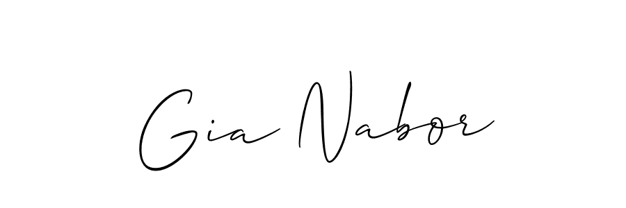 Check out images of Autograph of Gia Nabor name. Actor Gia Nabor Signature Style. Allison_Script is a professional sign style online. Gia Nabor signature style 2 images and pictures png
