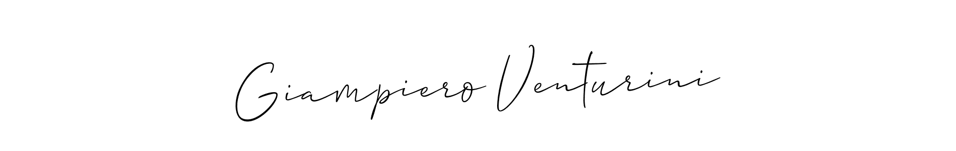 It looks lik you need a new signature style for name Giampiero Venturini. Design unique handwritten (Allison_Script) signature with our free signature maker in just a few clicks. Giampiero Venturini signature style 2 images and pictures png