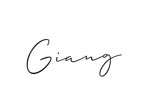 See photos of Giang official signature by Spectra . Check more albums & portfolios. Read reviews & check more about Allison_Script font. Giang signature style 2 images and pictures png